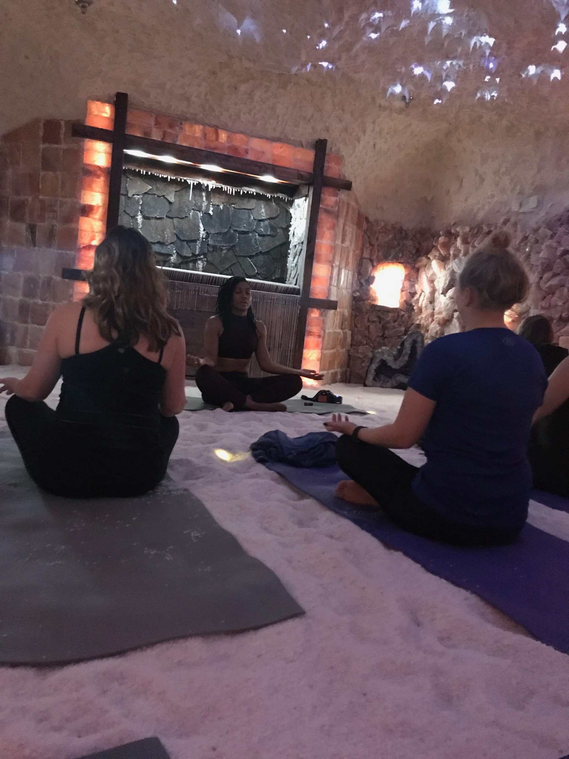 salt cave yoga